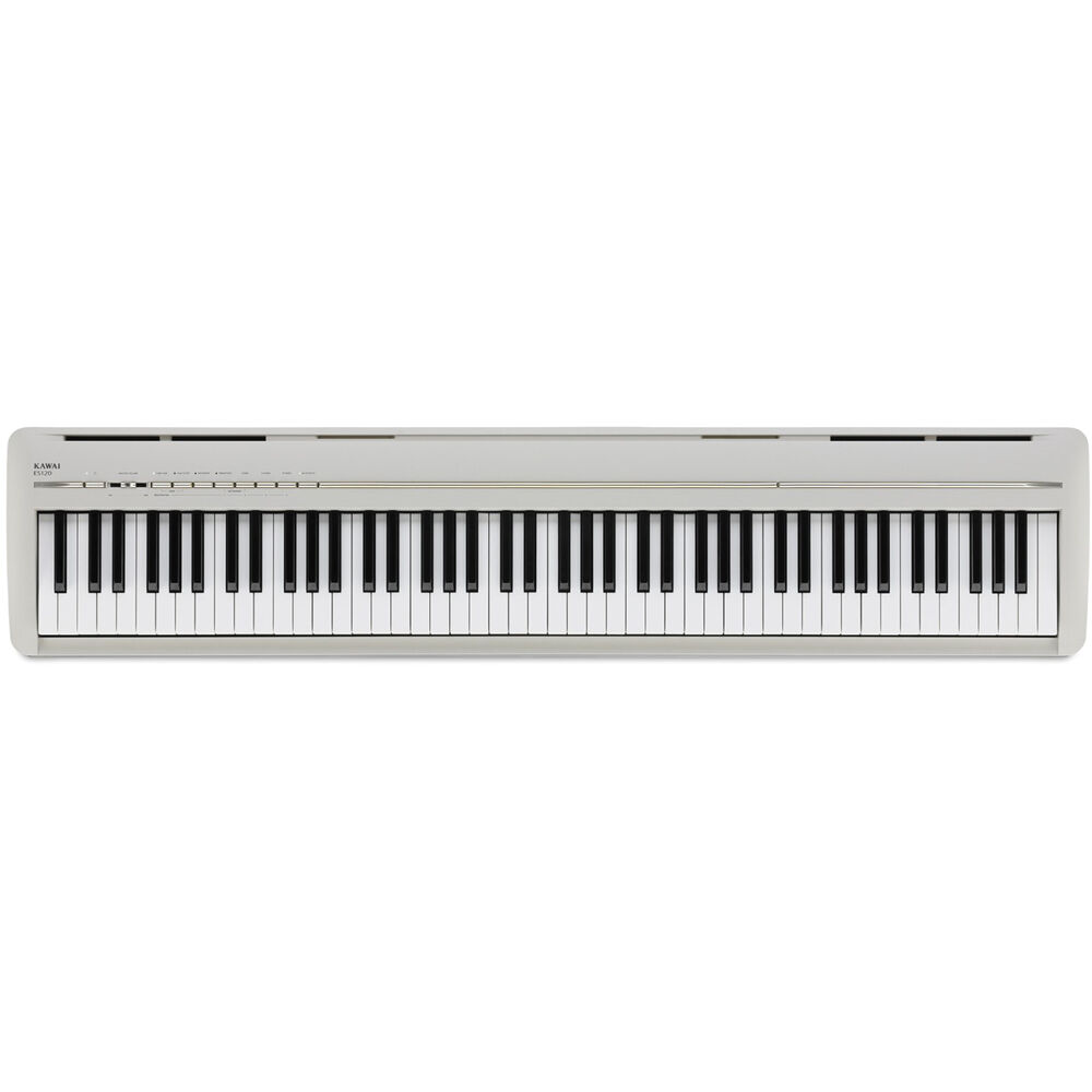 Piano Digital Portátil Kawai Es120 de 88 Teclas Gris Claro