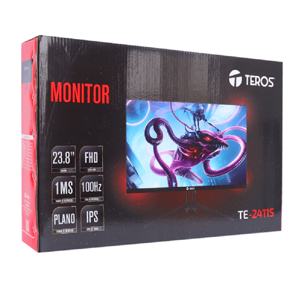 Monitor Teros TE-2411S 23.8" IPS 1920x1080 Full HD HDMI VGA VESA