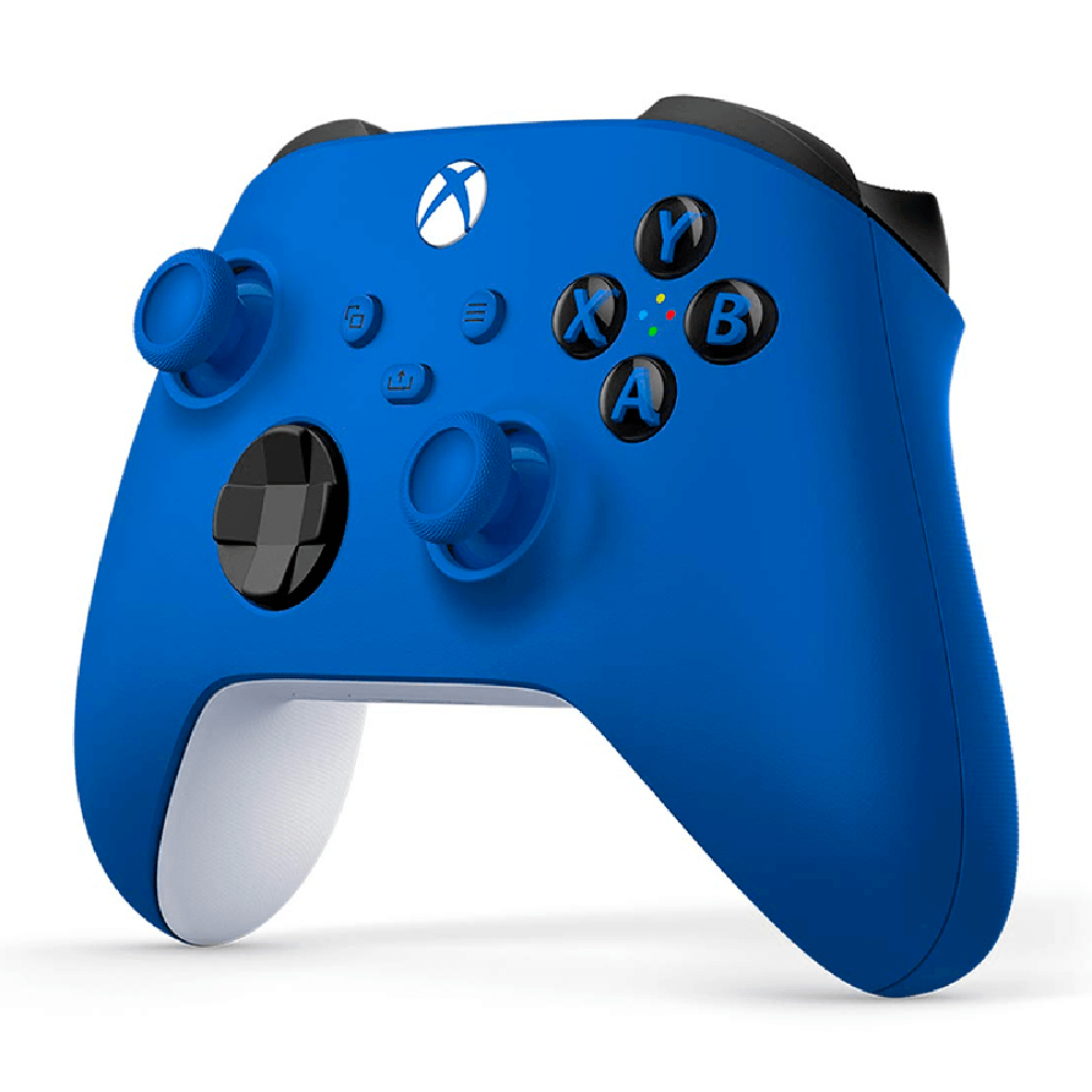 Mando Inalambrico Microsoft XBOX Tecnologia Bluetooth Color Azul