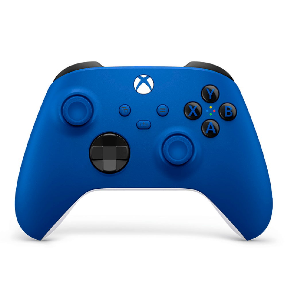 Mando Inalambrico Microsoft XBOX Tecnologia Bluetooth Color Azul