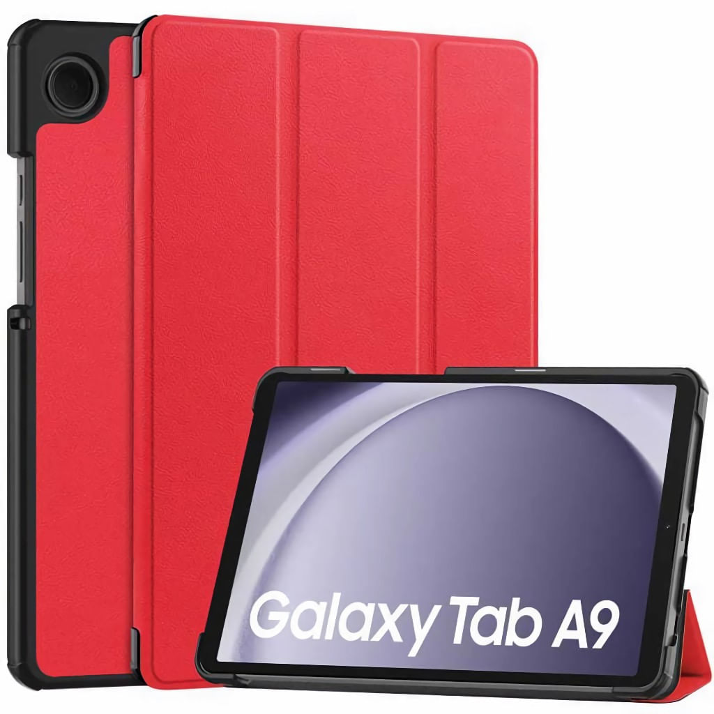 Funda Bookcover para Tablet Samsung Galaxy tab A9 8.7" Rojo