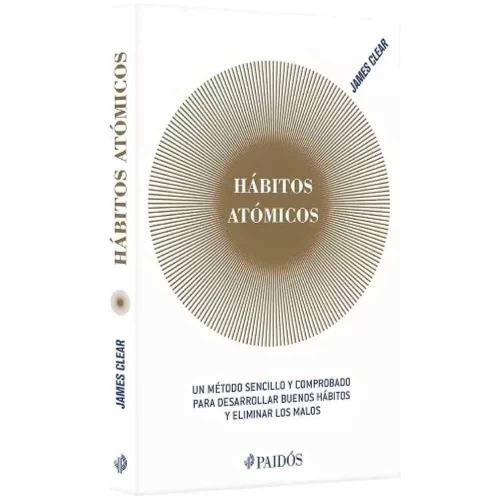 Libro de Autoayuda Hábitos Atómicos por James Clear