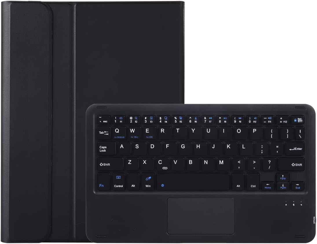 Funda con Teclado Bluetooth con Touchpad para Tablet Samsung Galaxy tab S9 11" Negro