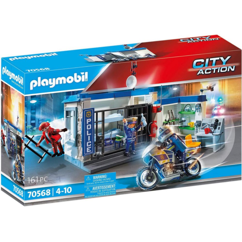 Juego Playmobil City Action Policia Escape De La Prision
