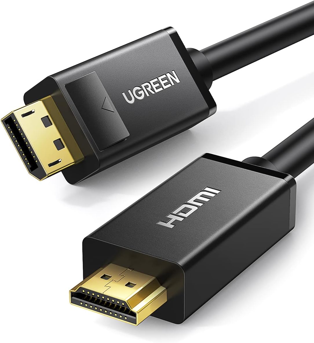 Ugreen Cable 5m Premium Display Port a HDMI de 4K UHD