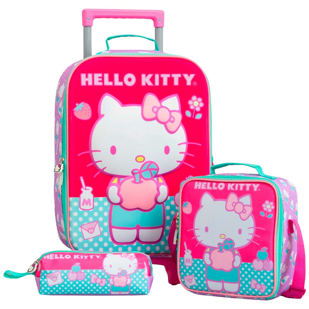 Mochila Hello Kitty SCOOL Eva 3D Multicolor