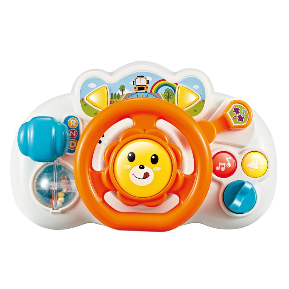 Juguete Para Bebé Benic Baby Steering Wheel Naranja