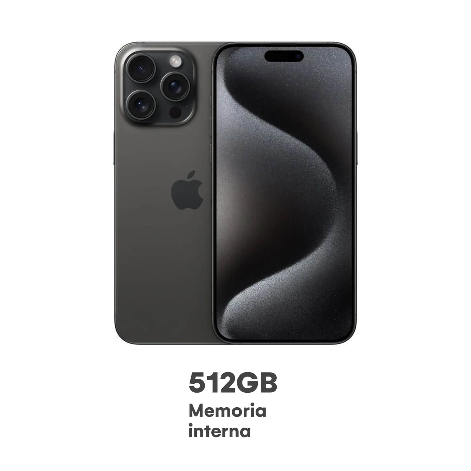 Apple iPhone  15 Pro 6.1" 512GB Negro