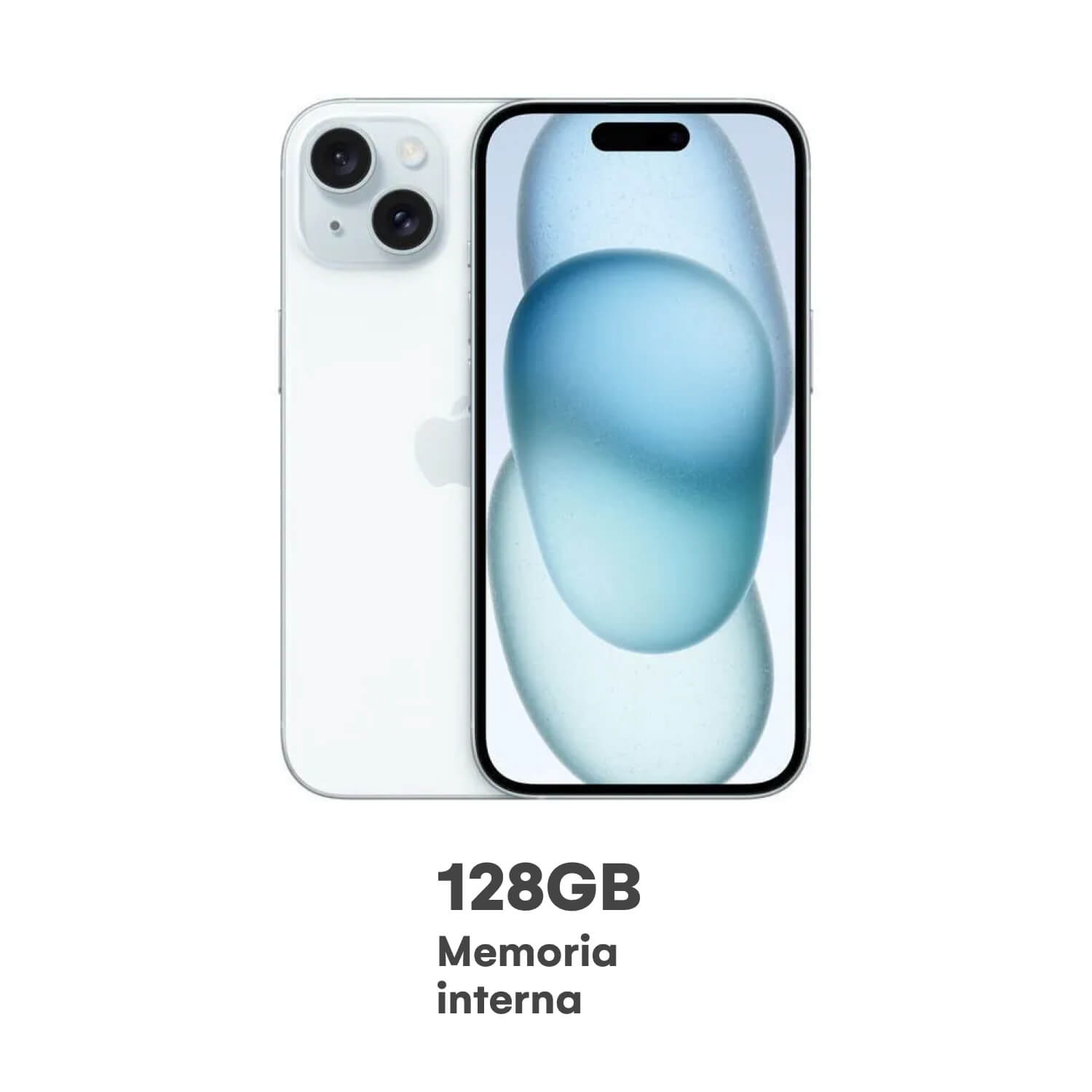Apple iPhone  15 6.1" 128GB Azul