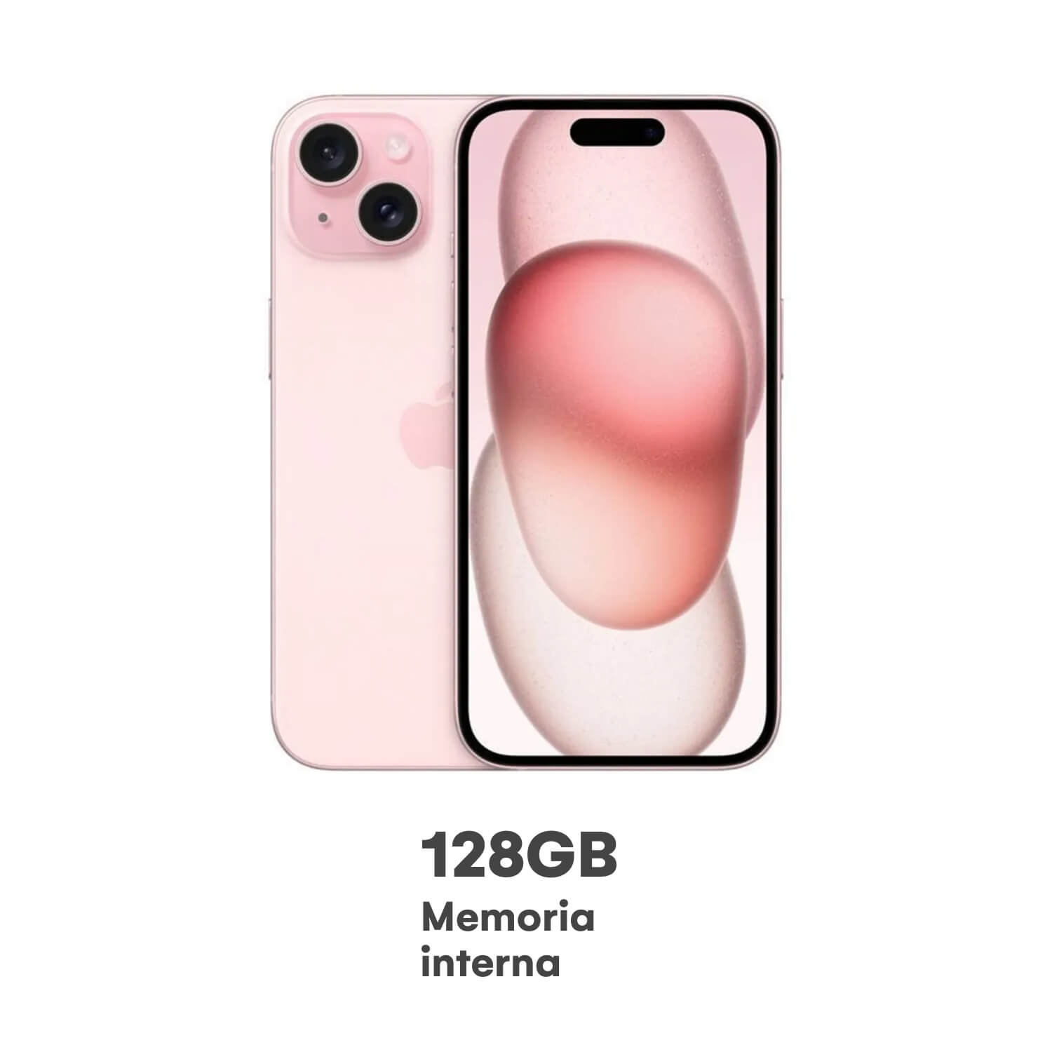 Apple iPhone  15 6.1" 128GB Rosa