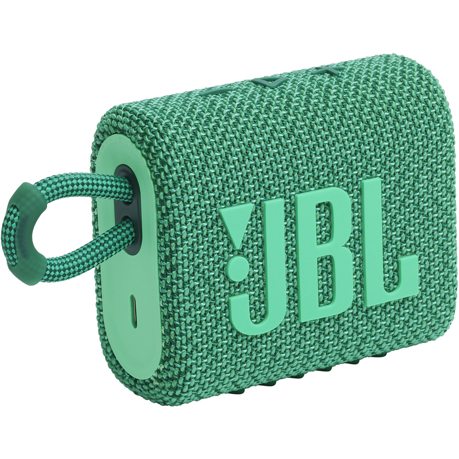 Altavoz Bluetooth Portátil Impermeable Jbl Go 3 Eco Verde Bosque