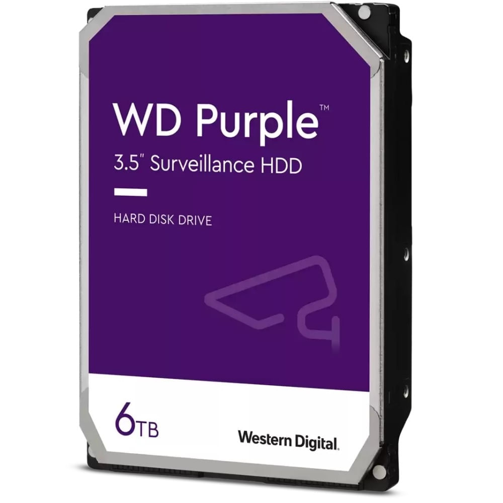 Disco Duro Western Digital Purple 6TB SATA Videovigilancia WD64PURZ