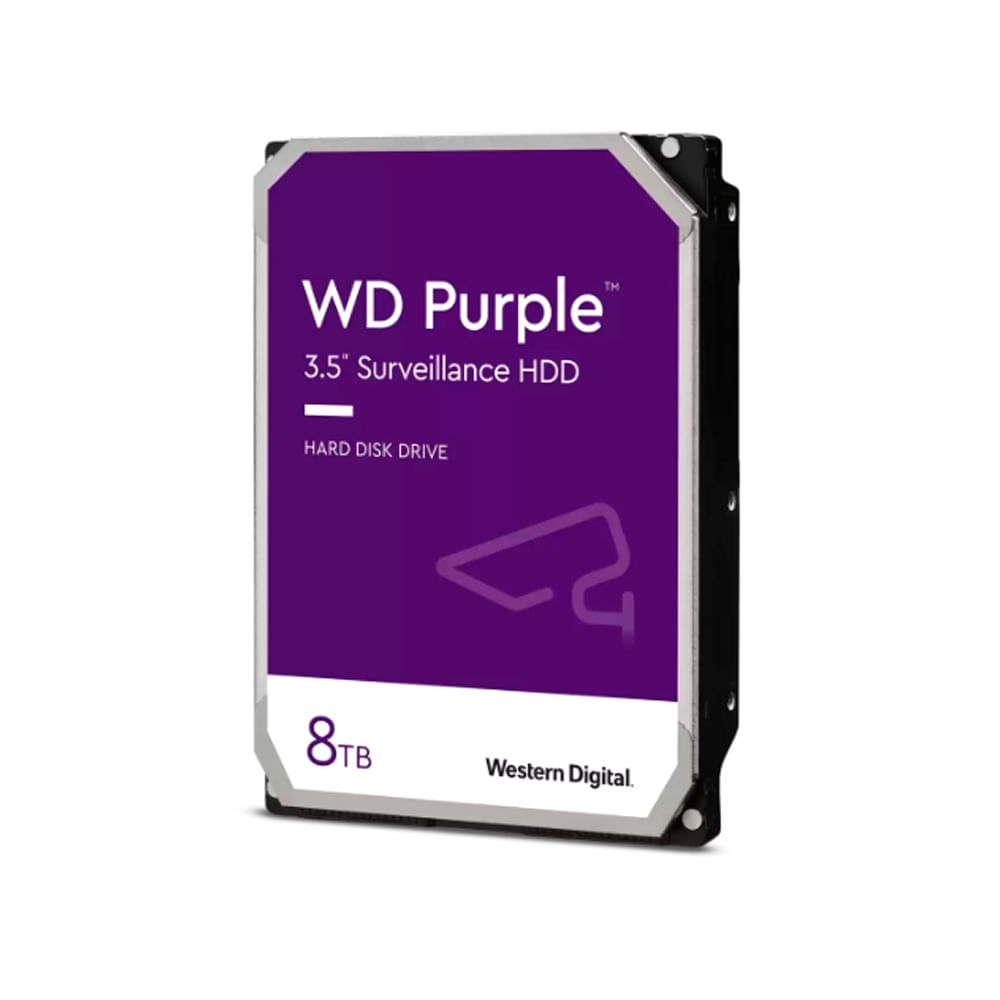 Disco Duro Western Digital Purple 8TB SATA Interno 5600 RPM WD85PURZ