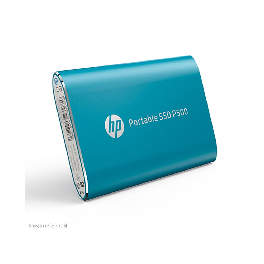 Disco Solido SSD HP P500 1TB Externo USB 3.1 Azul 1F5P6AA#ABC