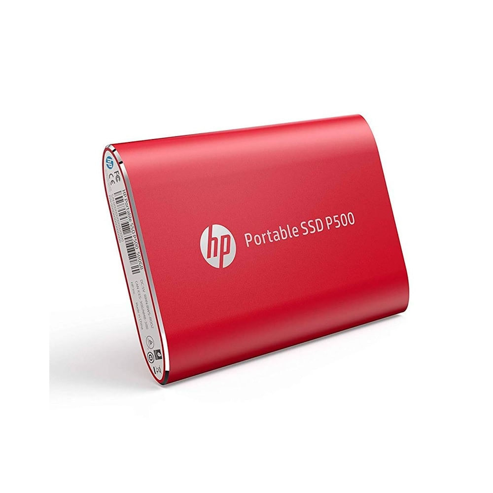 Disco Solido SSD HP P500 250GB Externo Rojo USB 7PD49AAABC