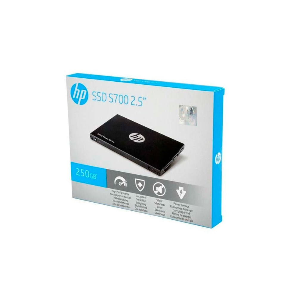 Disco Solido SSD HP S700 250GB SATA 6 2.5 Pulg 2DP98AA#