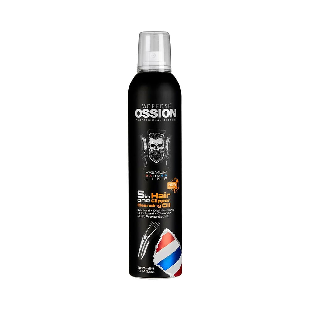 Spray 5 In 1 Hair Clipper Cleansing Oil 300 Ml Ossion