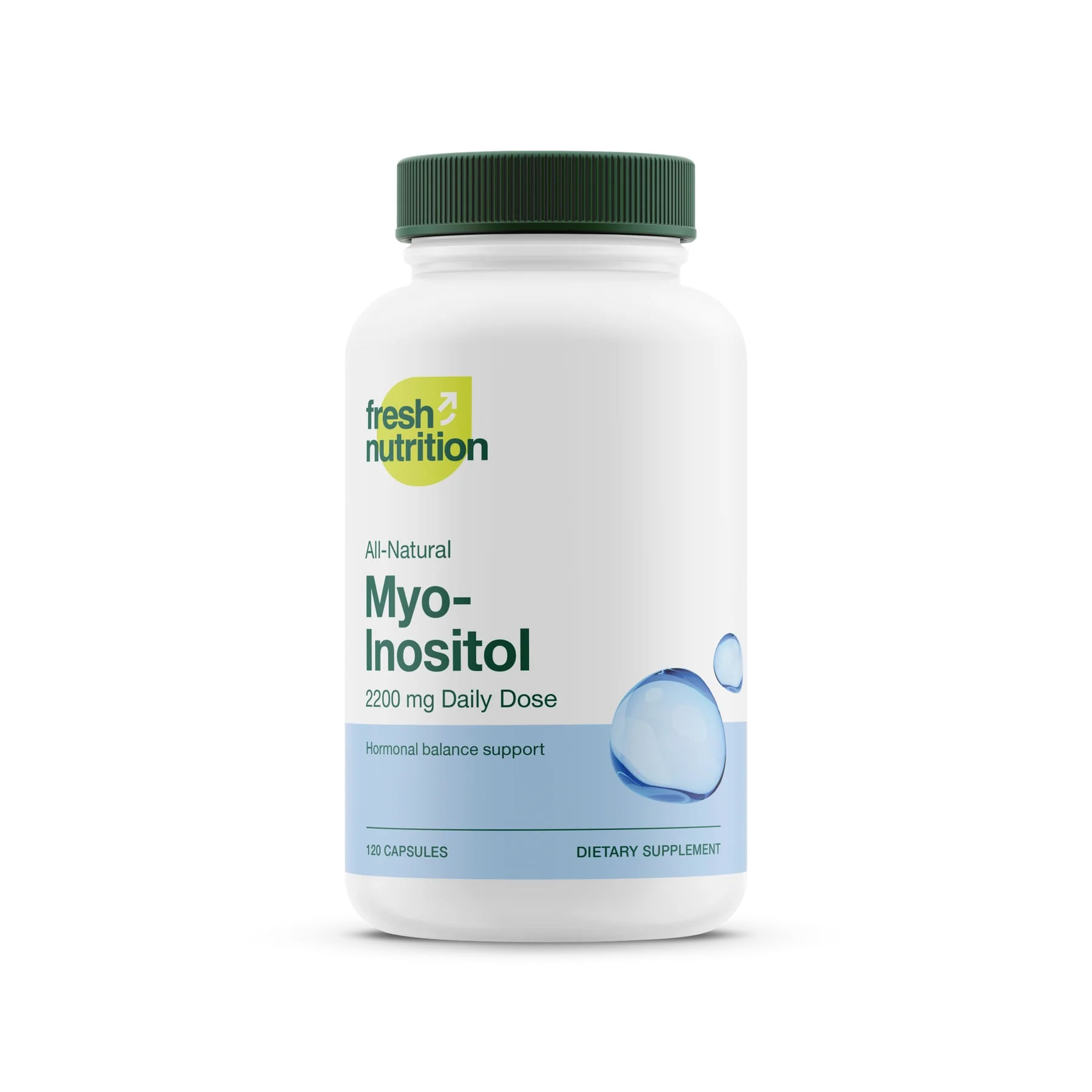 Fresh Nutrition Myo-Inositol 2200mg 120 Capsulas