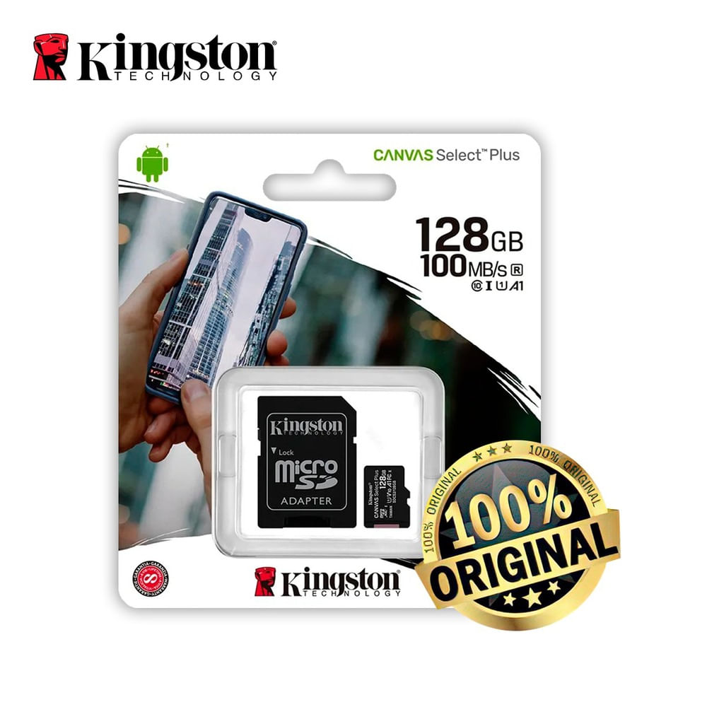 Memoria   Micro   SD  Kingston 128GB Plus