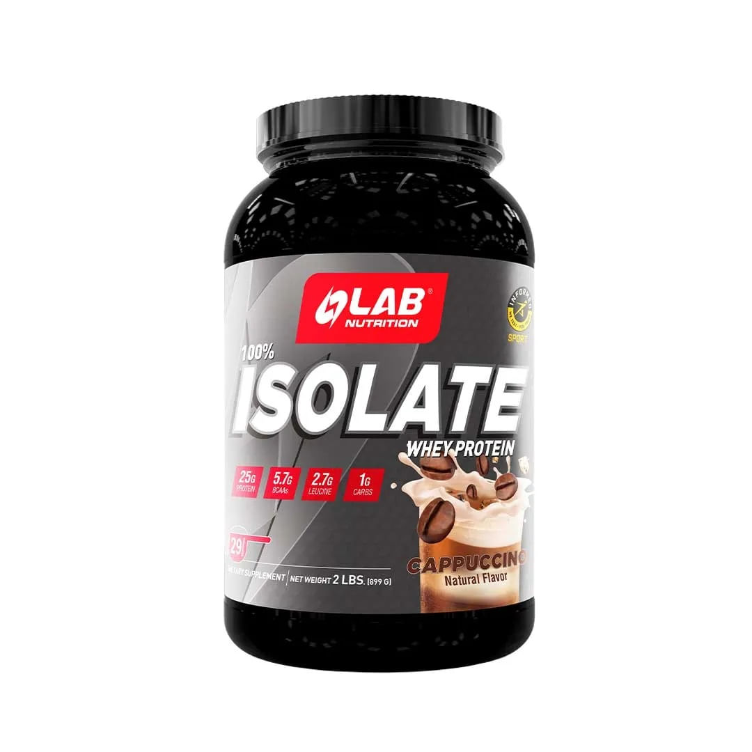100 Isolate Whey Protein Cappuccino 2lb
