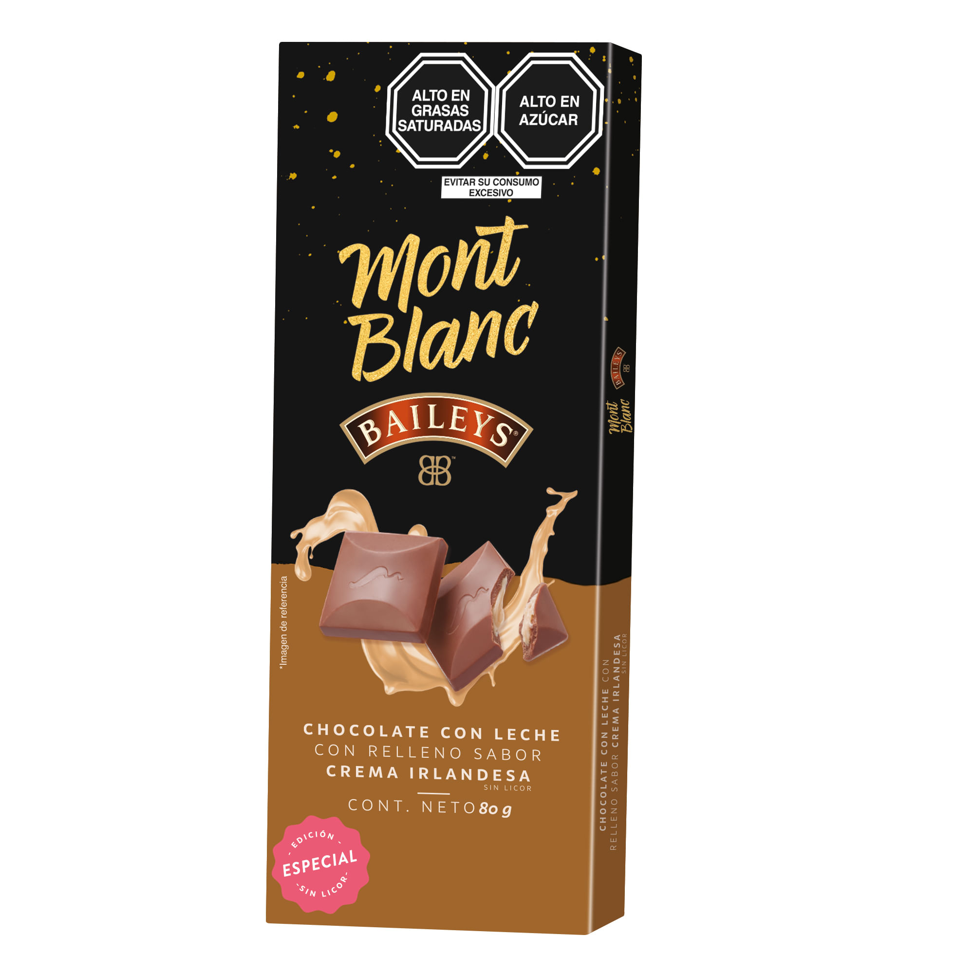 Chocolate Baileys MONTBLANC Caja 80g