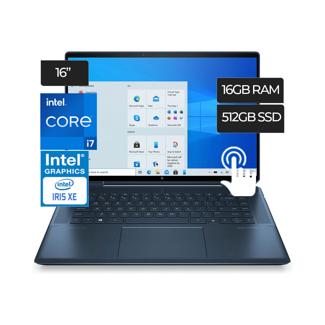 Hp Spectre X360 16-F1013dx Intel Corei7