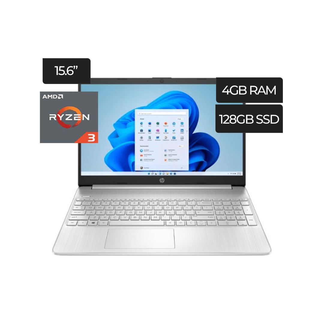 Laptop Hp 15-Ef1023dx Amd Ryzen 3