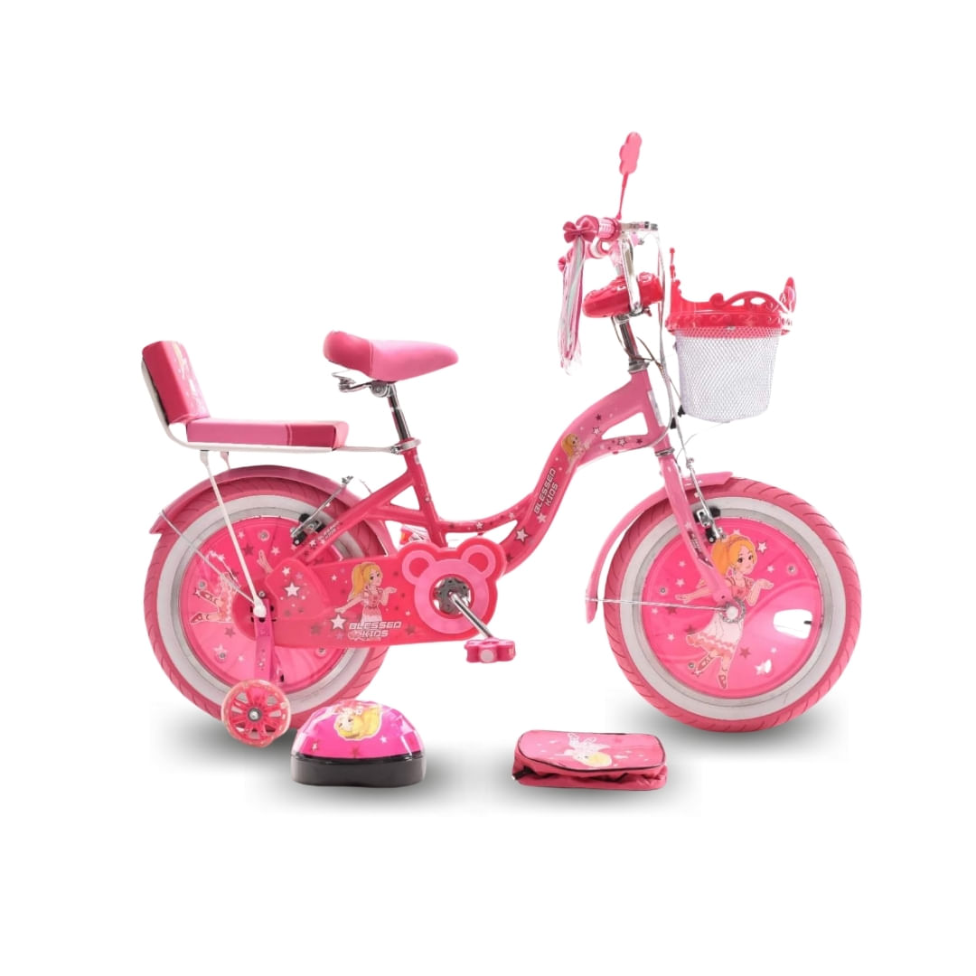 Bicicleta para Niña Aro 16 Princess Royal II Rosado