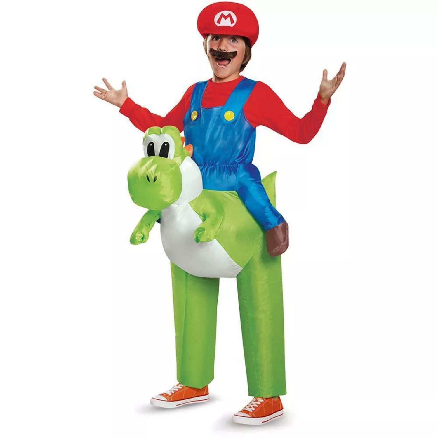 Disfraz inflable Niños Super Mario Yoshi