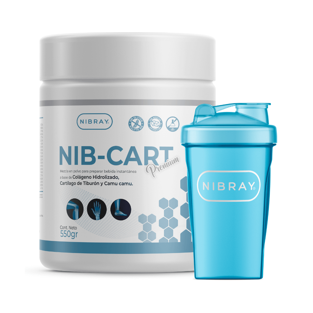 Colágeno Hidrolizado con Cartílago de Tiburón 550 gr NibCart Premium