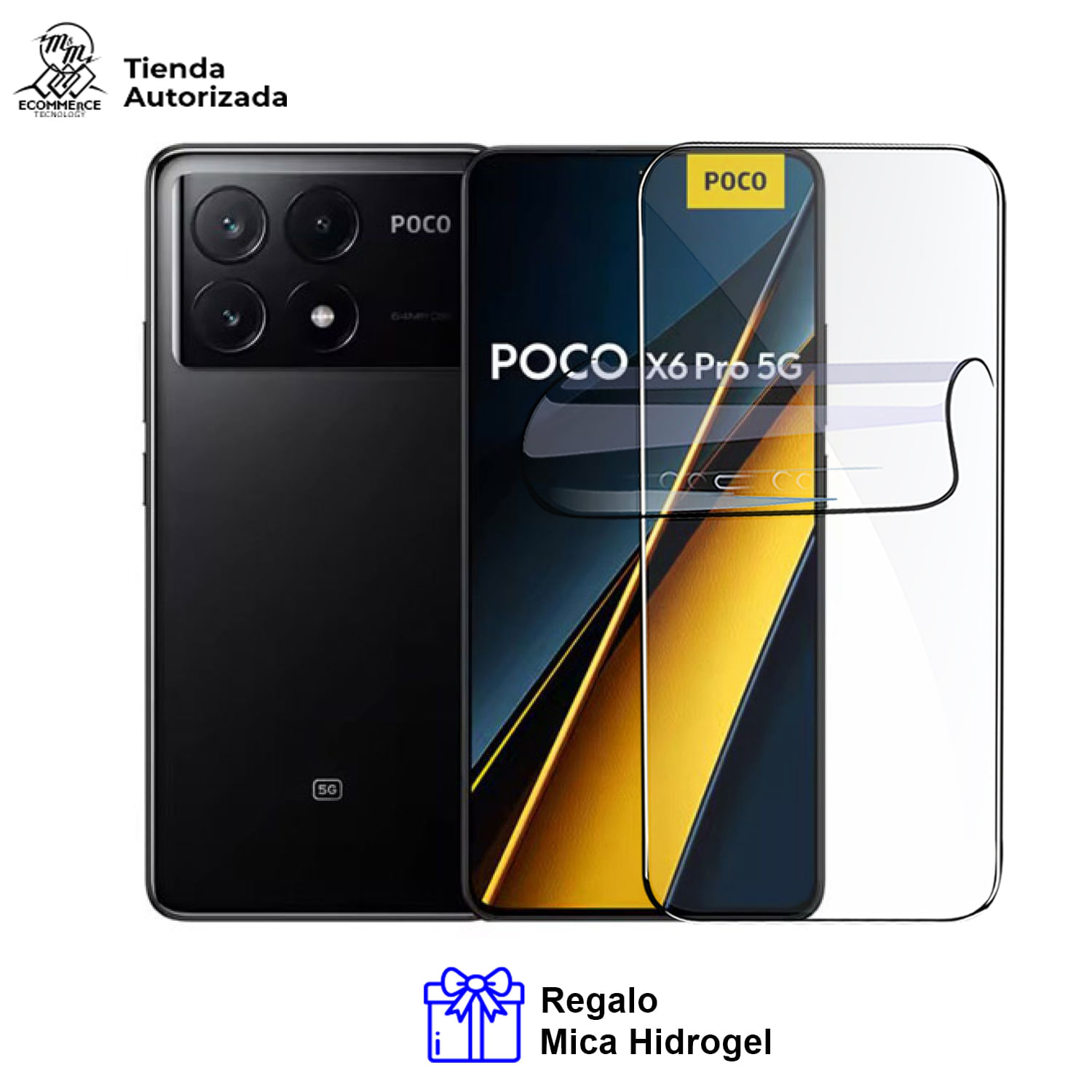 Celular Poco X6 Pro 5G Negro 12GB Ram 512Gb Rom Regalo Mica Hidrogel
