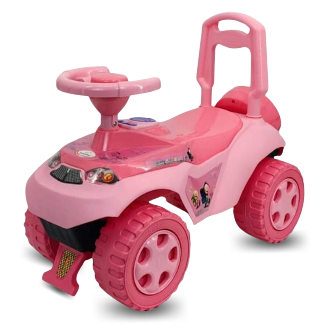 Correpasillo Montable Beautiful Buggy Dino Rosado