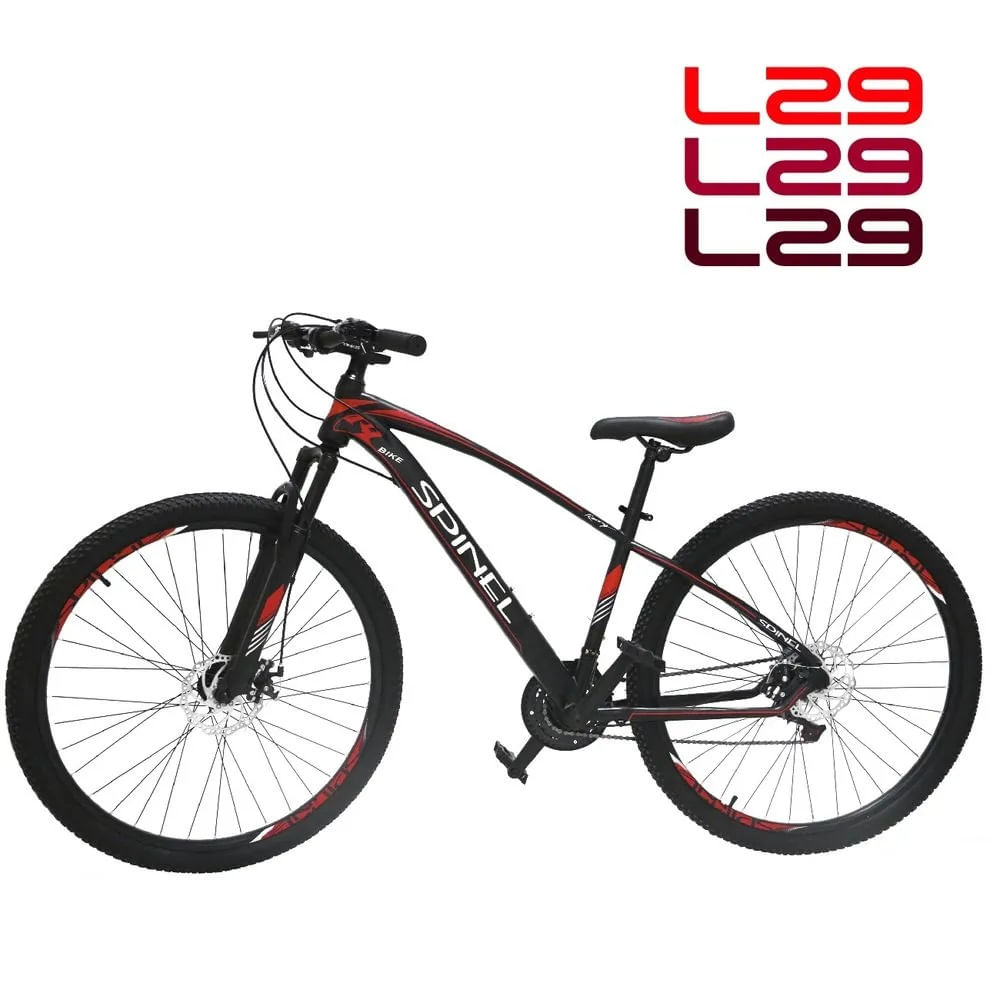 Bicicleta Spinel Montañera Evezo 29L ARO 29 Rojo