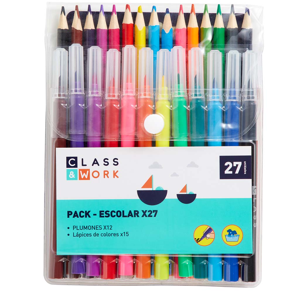 Pack Escolar CLASS&WORK MP71276