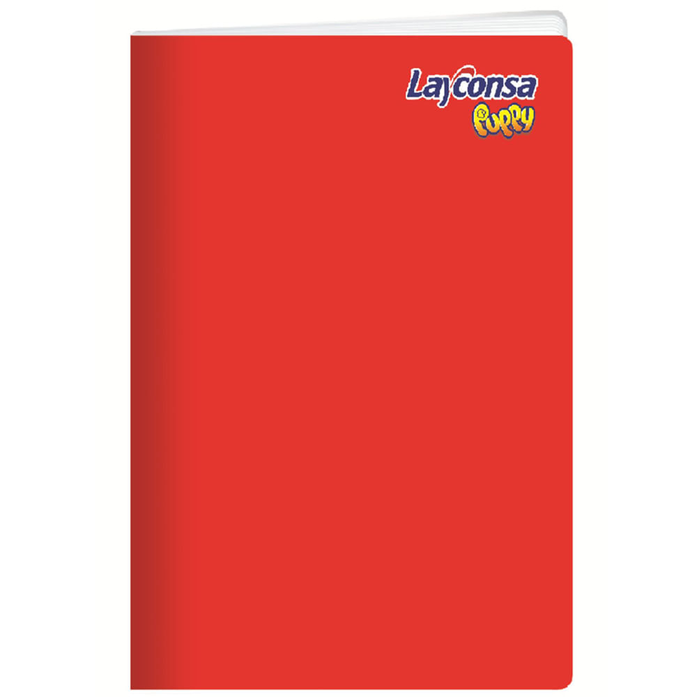 Cuaderno LAYCONSA Engrapado Cuadriculado 80hj c/ Marcador Rojo