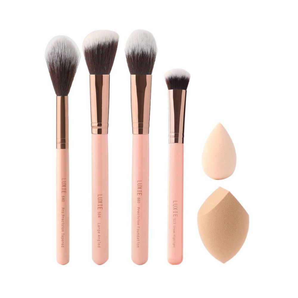 Set de Brochas Luxie Bronze & Glow