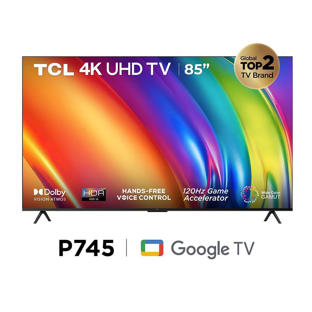 Televisor TCL 85" 4K UHD 85P745