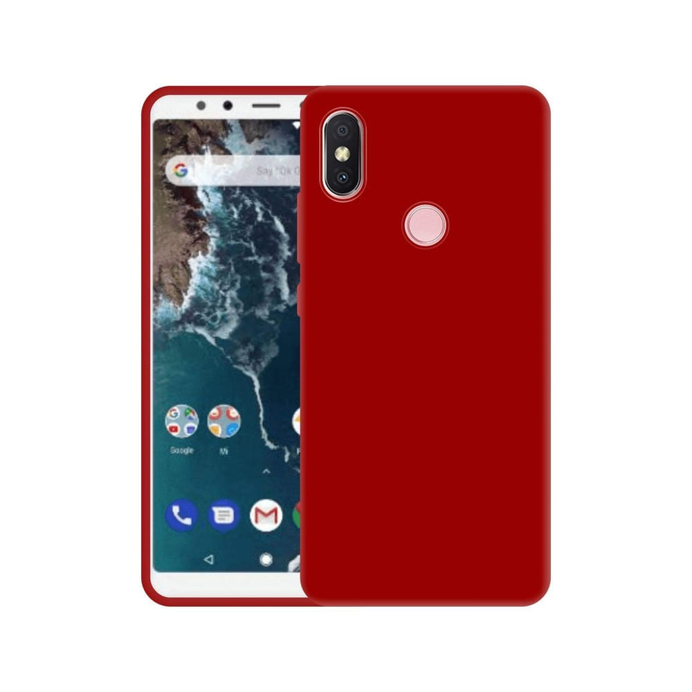 Funda para Xiaomi Redmi Note 11 Soft Feeling Antishock Rojo Resistente ante Caídas y Golpes