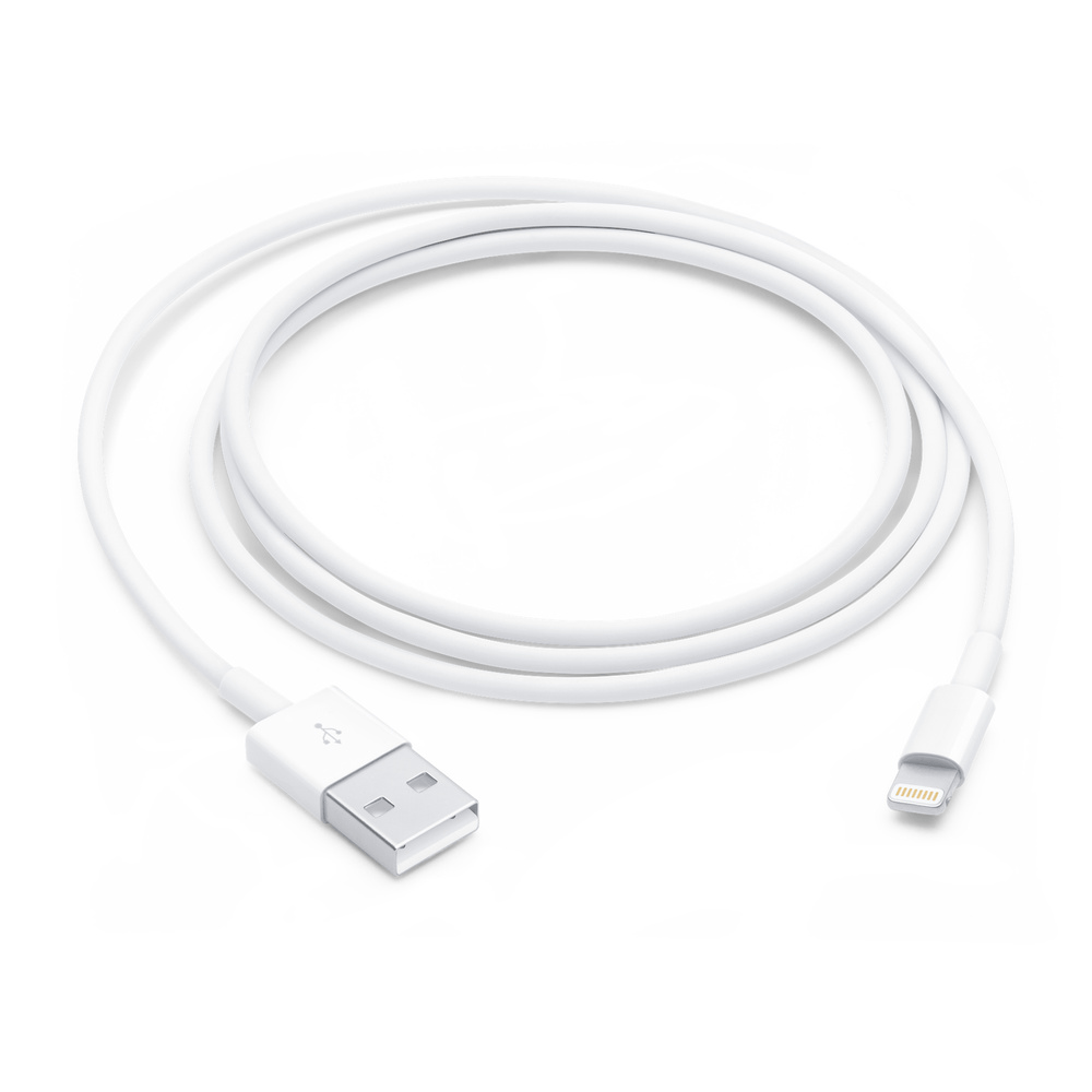 Cable Cargador Apple USB a Lightning de iPhone 1m