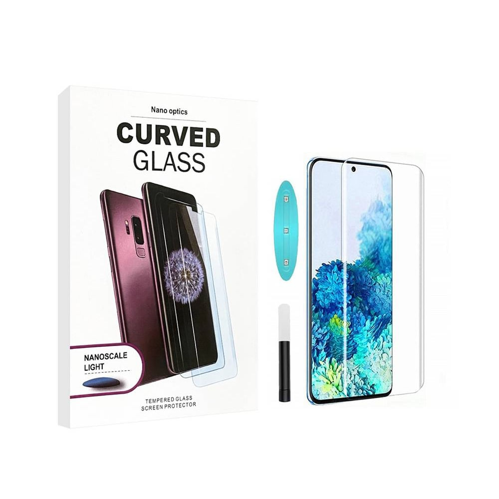 Mica para Samsung S22 Ultra UV Liquid Protector de Pantalla Resiste y Protege ante Caídas y Golpes