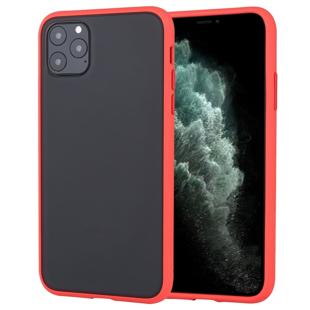 Funda Case de iPhone 11 Pro Max Peach Garden color Rojo Antishock Ultra Resistente a Caídas y Golpes