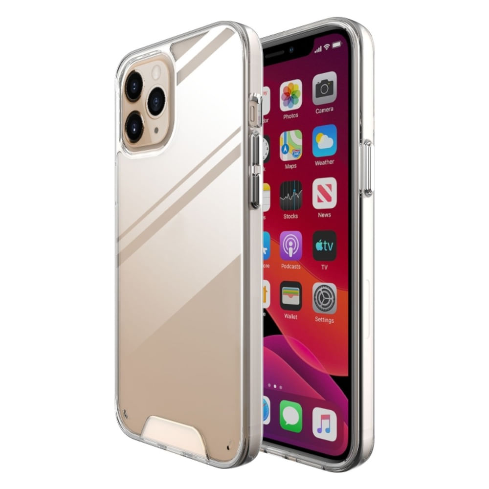 Funda Case for iPhone 12 Pro Max Space Original Transparent Resistente ante Caídas y Golpes