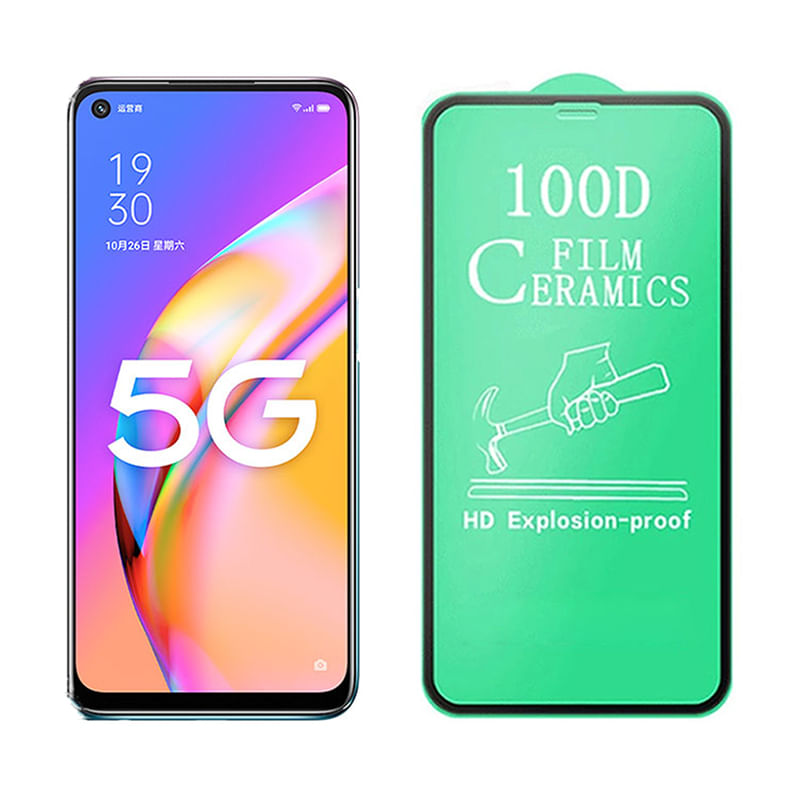 Mica para Oppo Reno 7 5G Protector Film Ceramic Antishock Resiste y Protege contra Caídas y Golpes