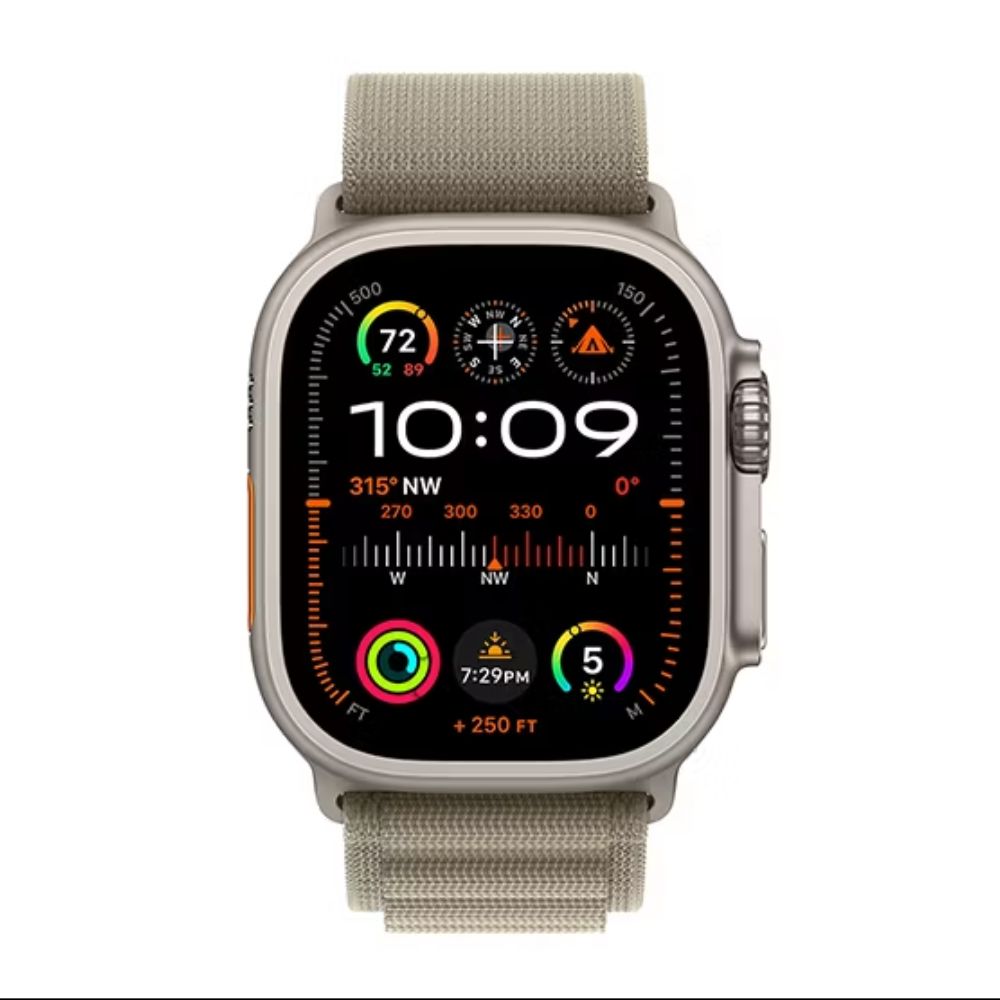 Apple Watch Ultra 2 49mm GPS + Cellular - Olive Alpine