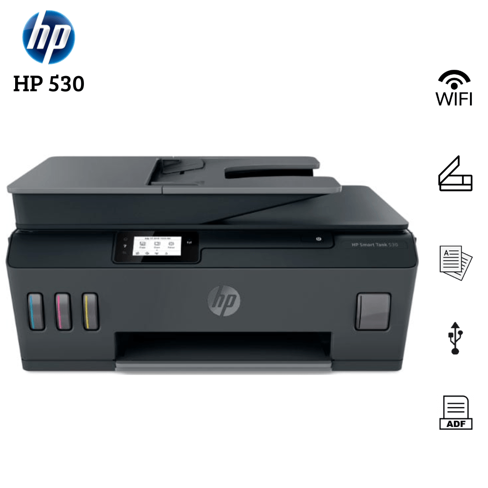 Impresora Multifuncional HP Smart Tank 530 Wifi ADF