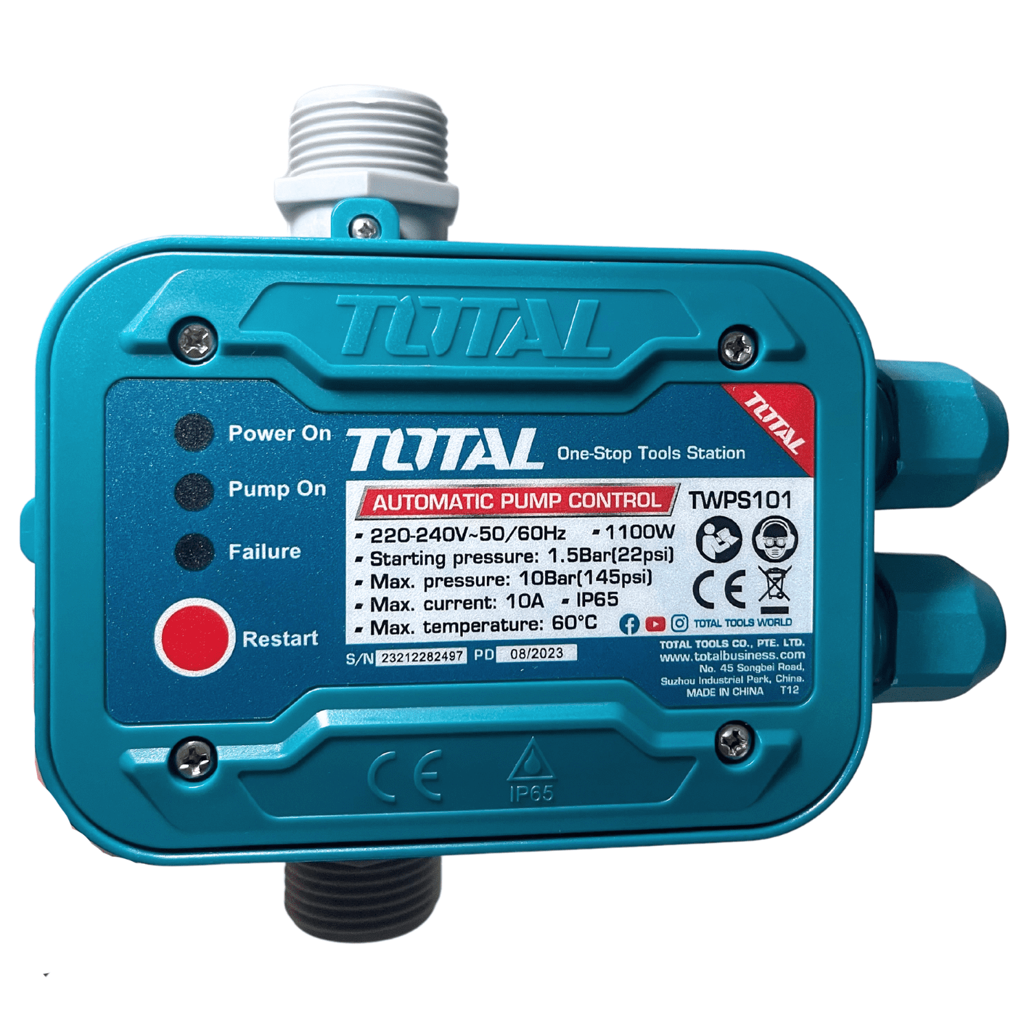 Switch Controlador de Bomba 10BAR Total TWPS101