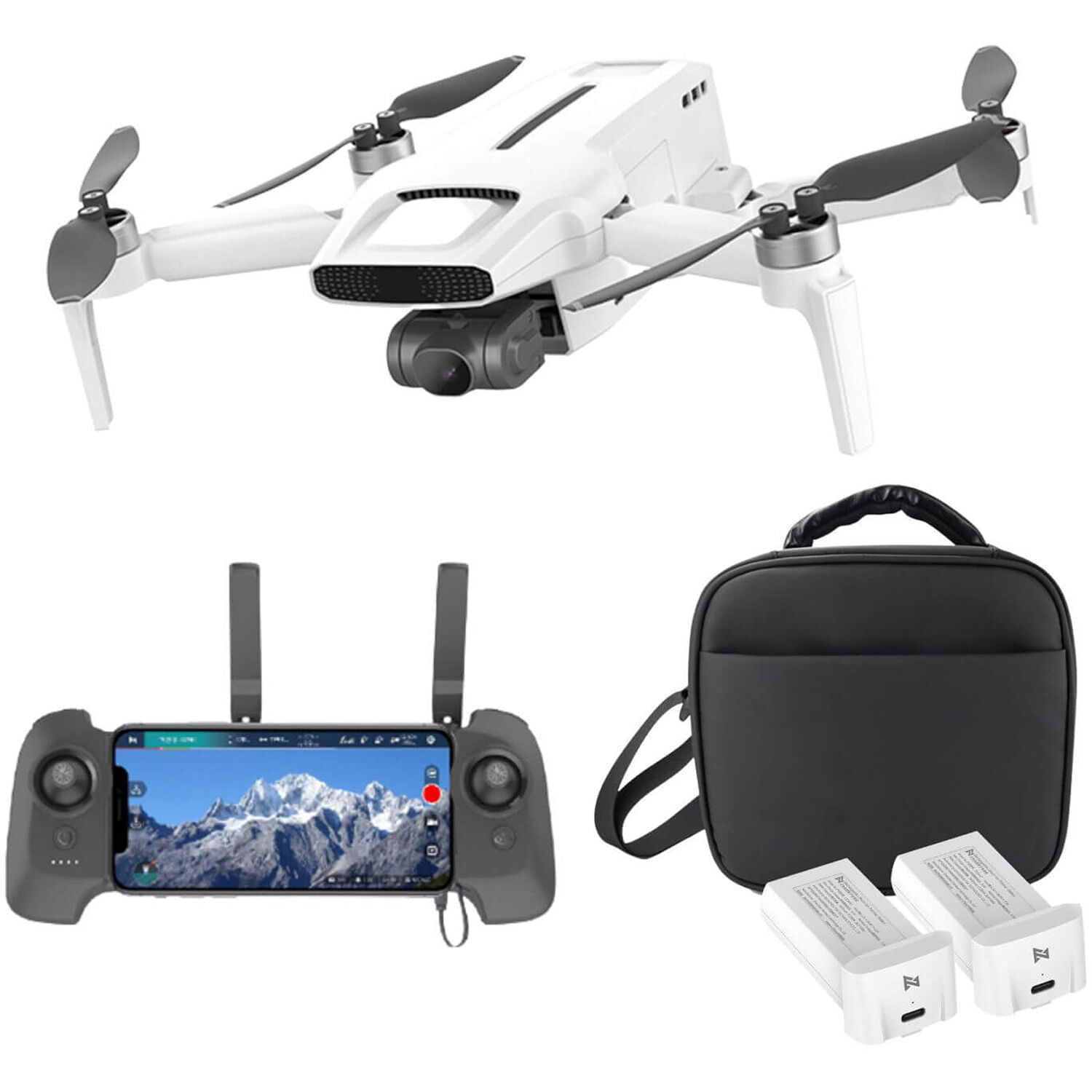 Drone Plegable Fimi X8 Mini V2 Combo de 3 Ejes Y 4K