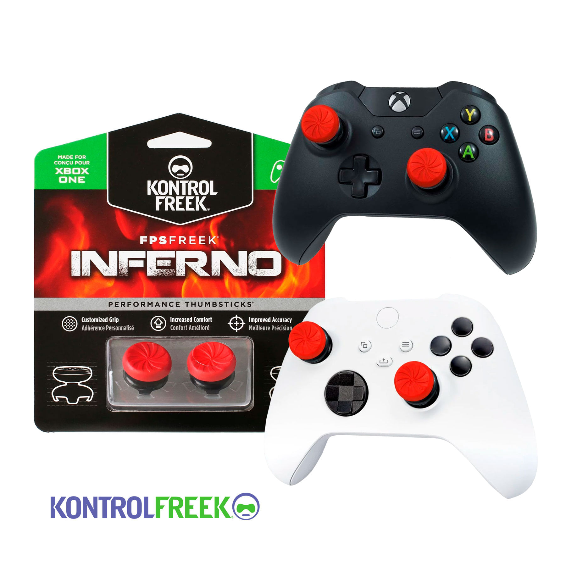 Kontrolfreek Inferno Para Mando Xbox Series X--S / One