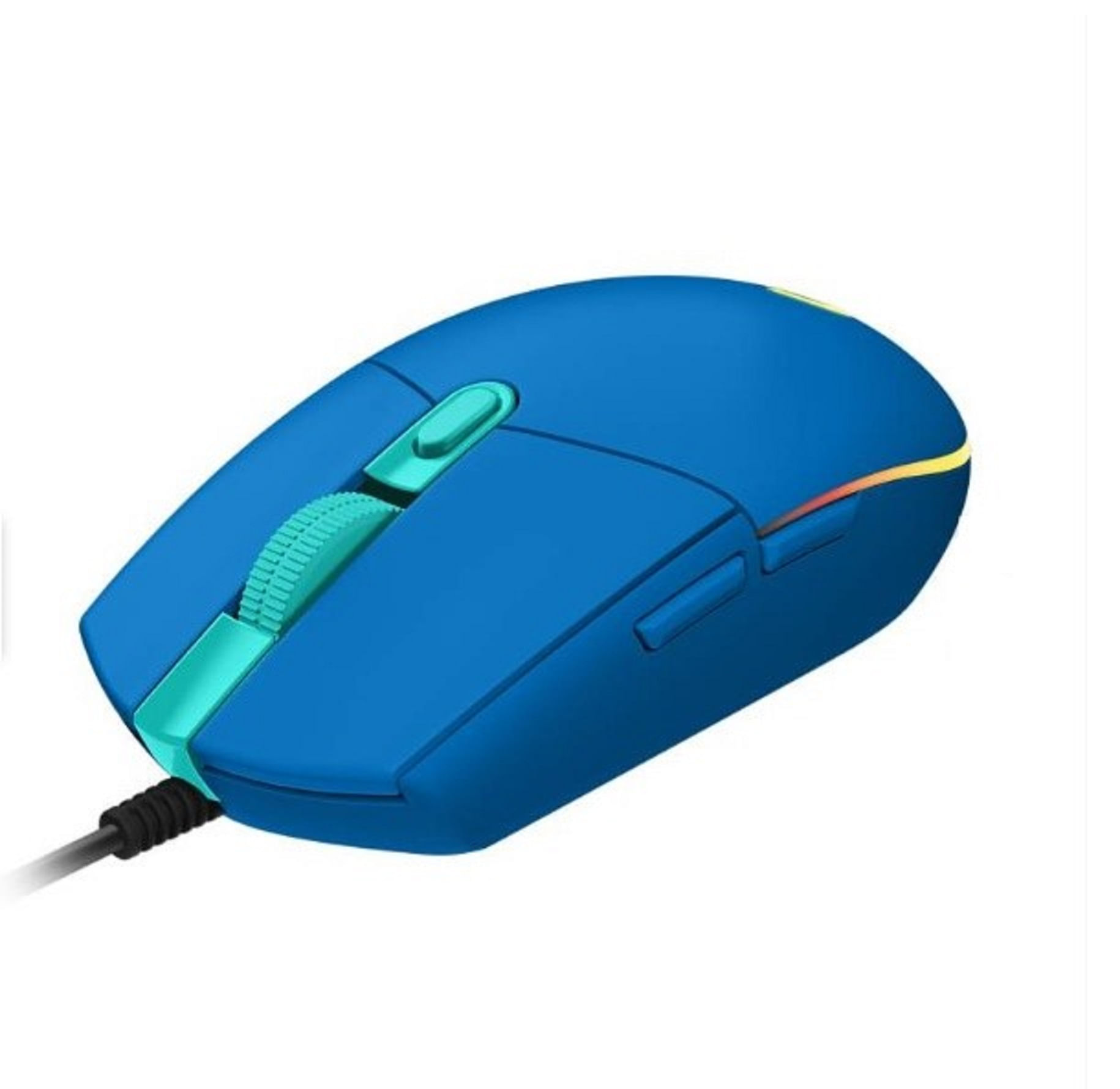 Mouse Logitech G203 Lightsync Óptica 8000 Dpi Rgb Blue