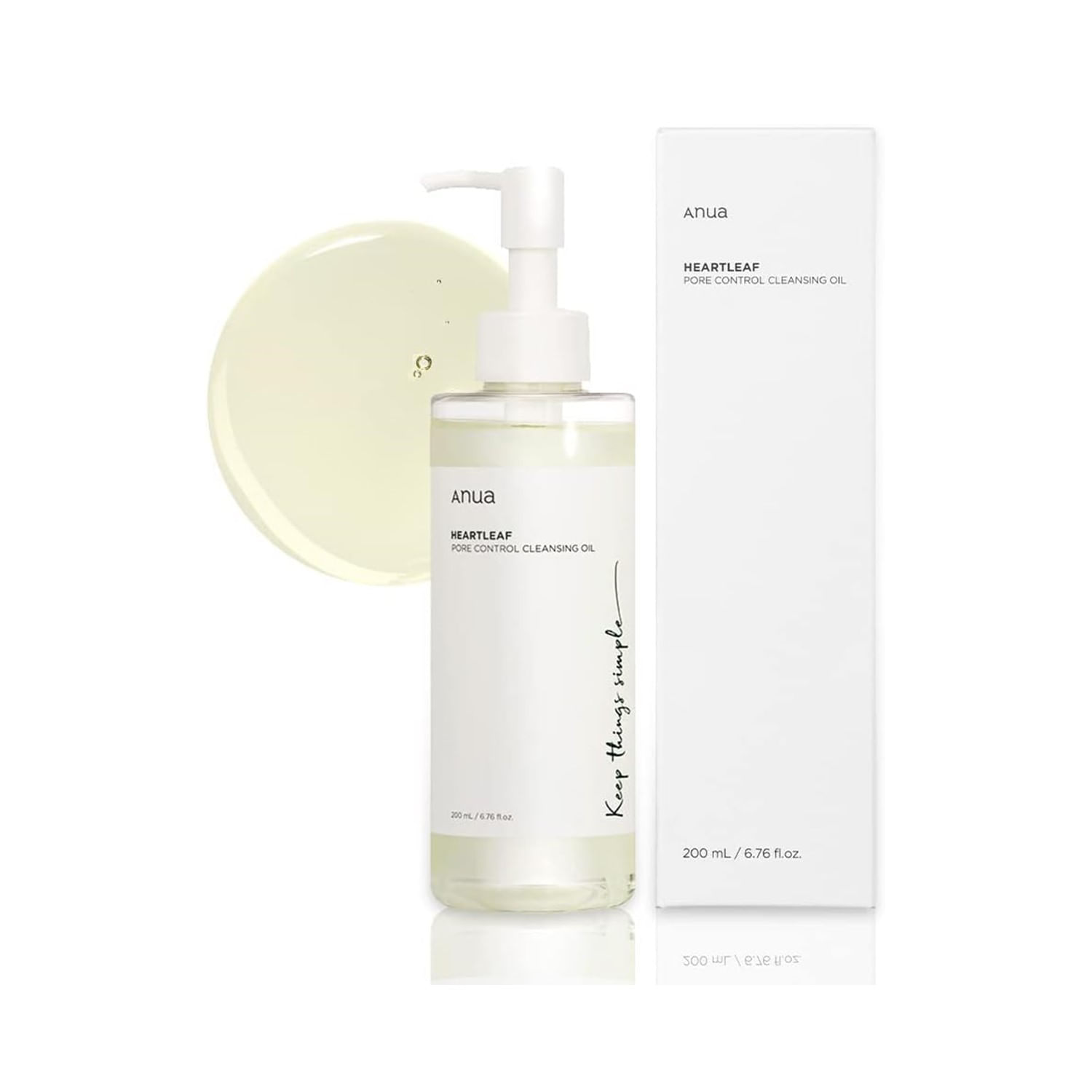 Pore Control Cleansing Oil Anua Limpiador Facial 200ml